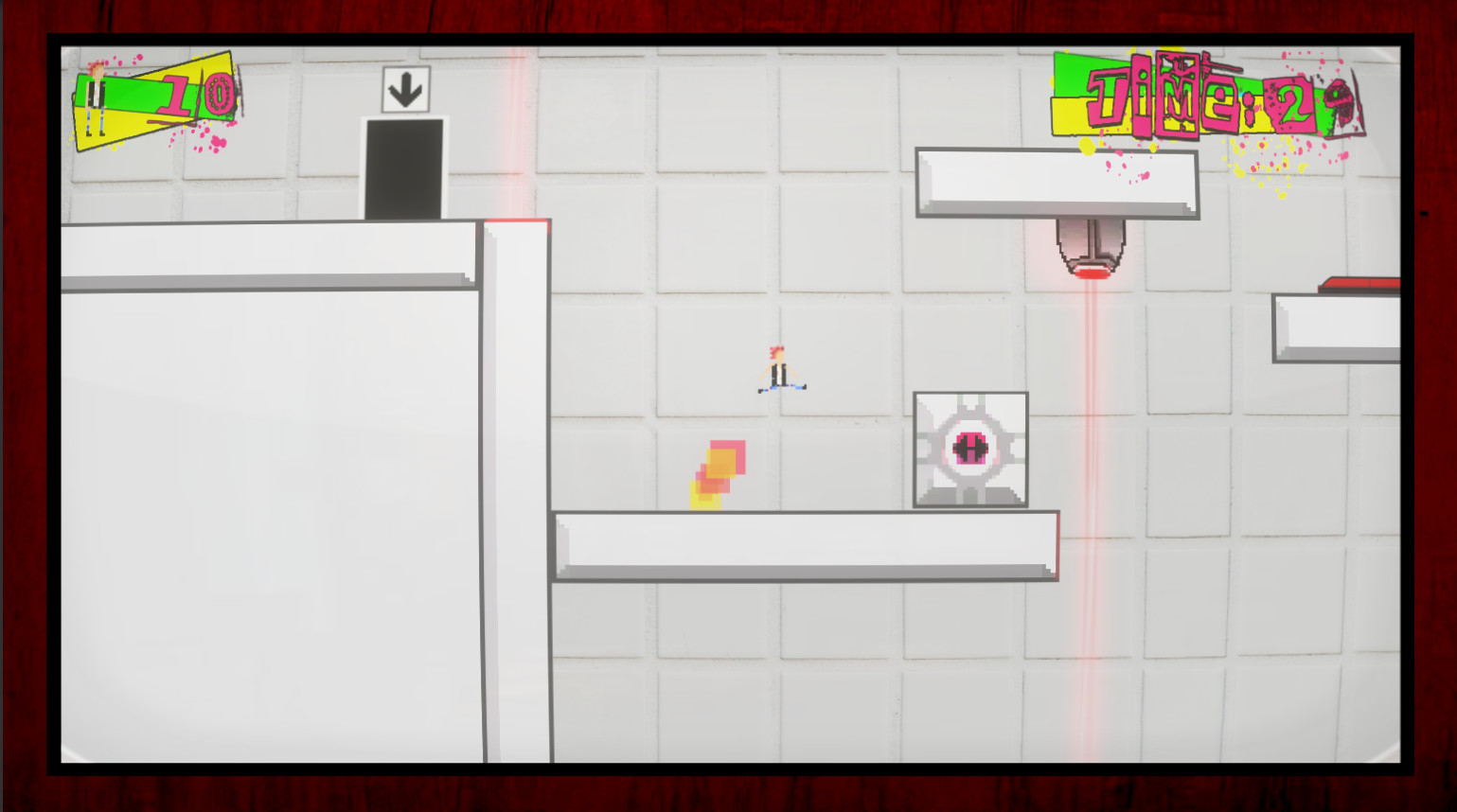 #4. Don't Die! Douche! (Steam) By: Spooky Doughnut Games
