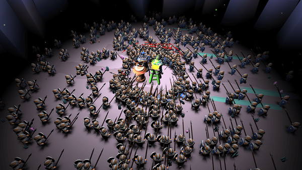 Screenshot z 万人割草塔防