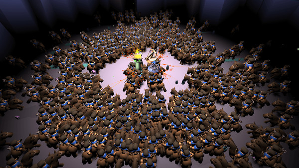 Screenshot z 万人割草塔防