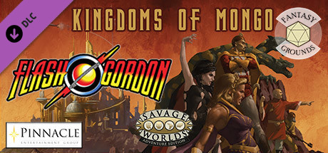 Fantasy Grounds - Flash Gordon Kingdoms of Mongo Header Image
