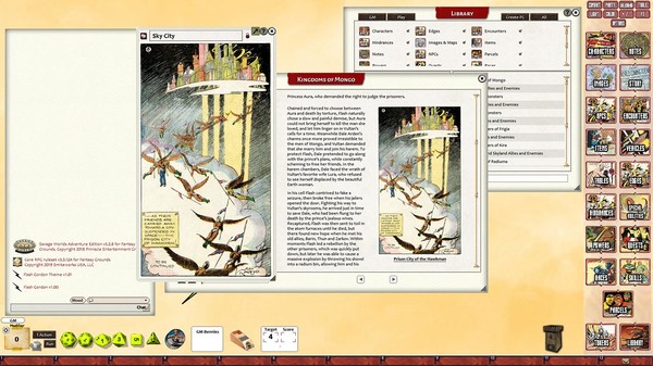 Fantasy Grounds - Flash Gordon Kingdoms of Mongo