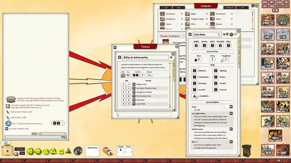 Fantasy Grounds - Flash Gordon Cliffhanger Supplement