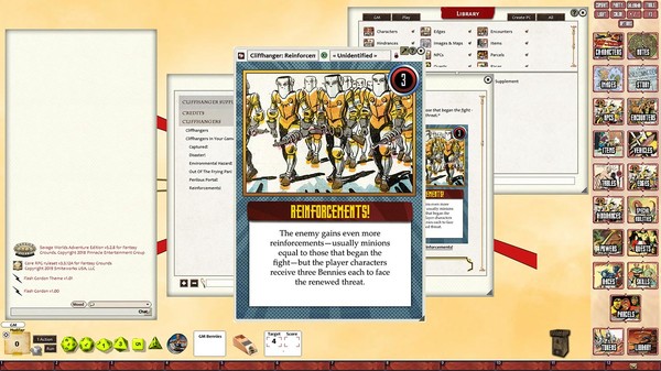 Fantasy Grounds - Flash Gordon Cliffhanger Supplement