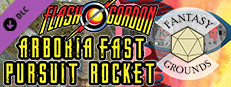 Fantasy Grounds - Flash Gordon Combat Map 1: Arboria + Fast Pursuit Rocket Small Capsule Image