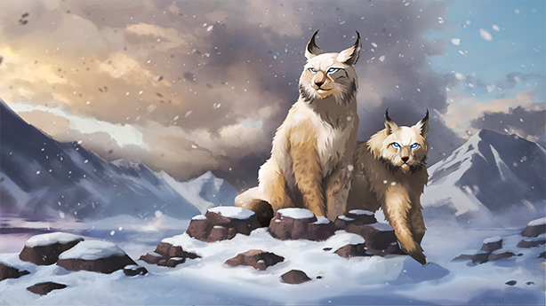 Northgard - Brundr & Kaelinn, Clan of the Lynx