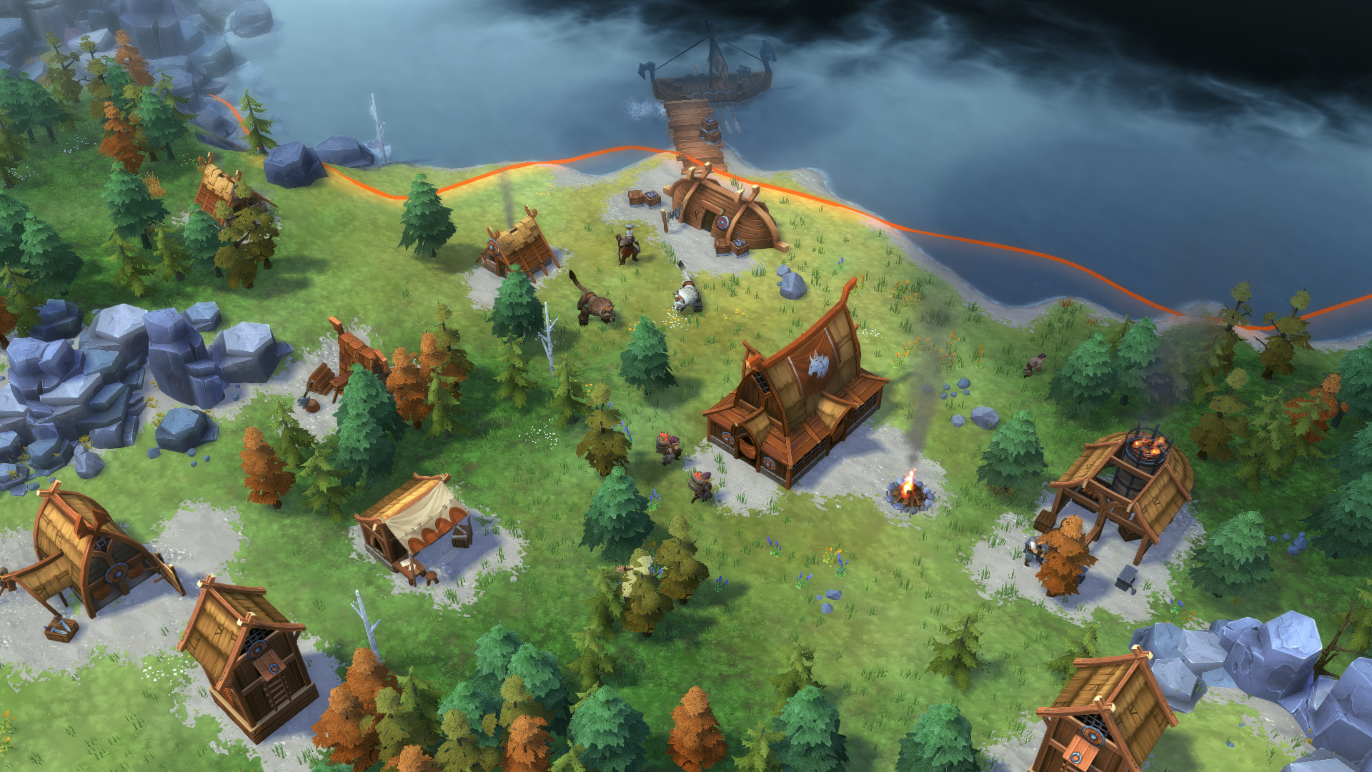 Northgard - Brundr & Kaelinn, Clan of the Lynx Featured Screenshot #1