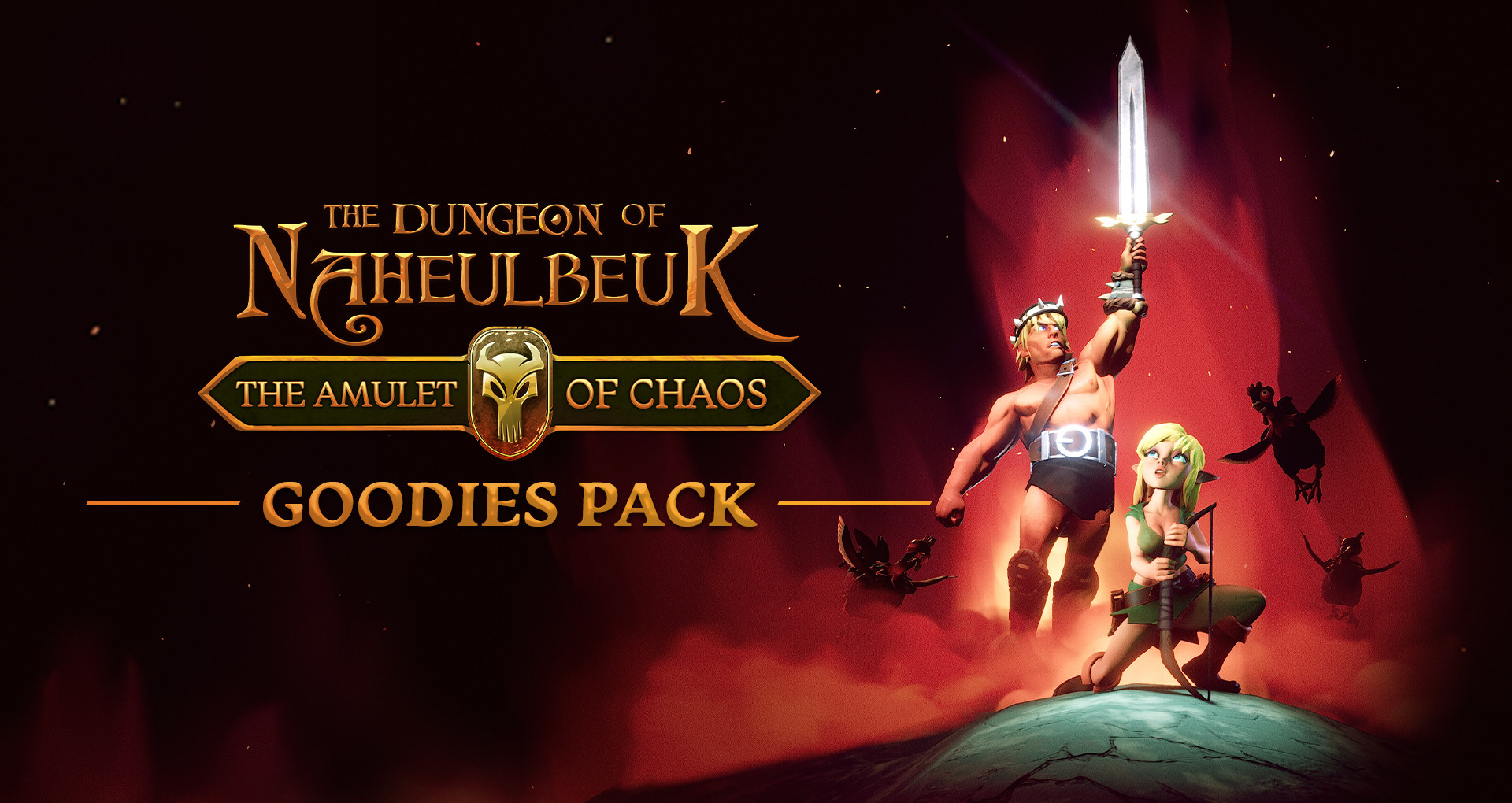 The Dungeon Of Naheulbeuk: The Amulet Of Chaos - Goodies Pack Featured Screenshot #1