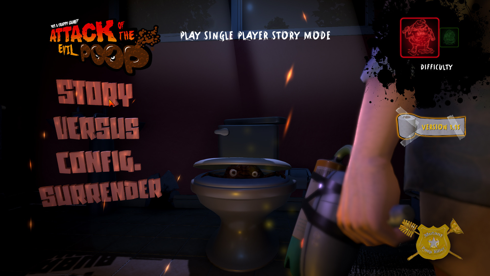 ATTACK OF THE EVIL POOP VR screenshot 7