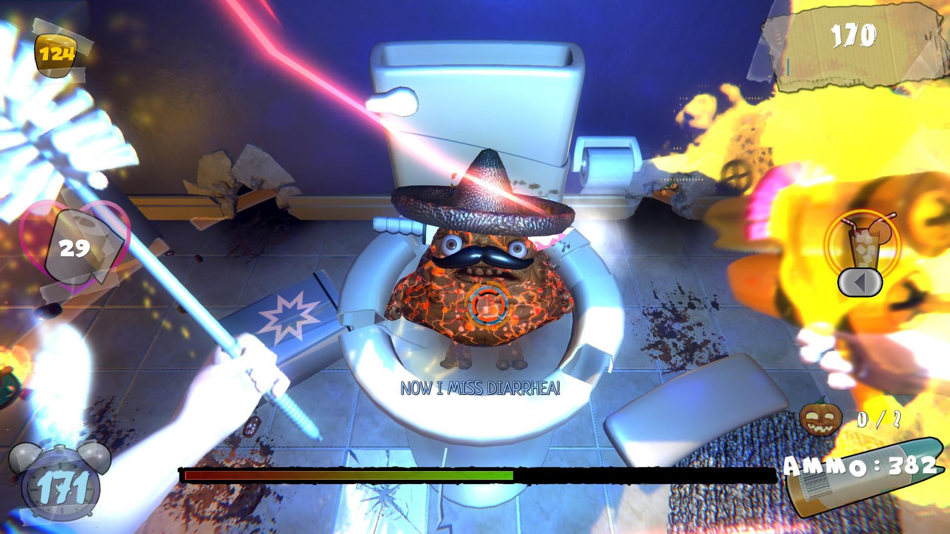 ATTACK OF THE EVIL POOP VR screenshot 5