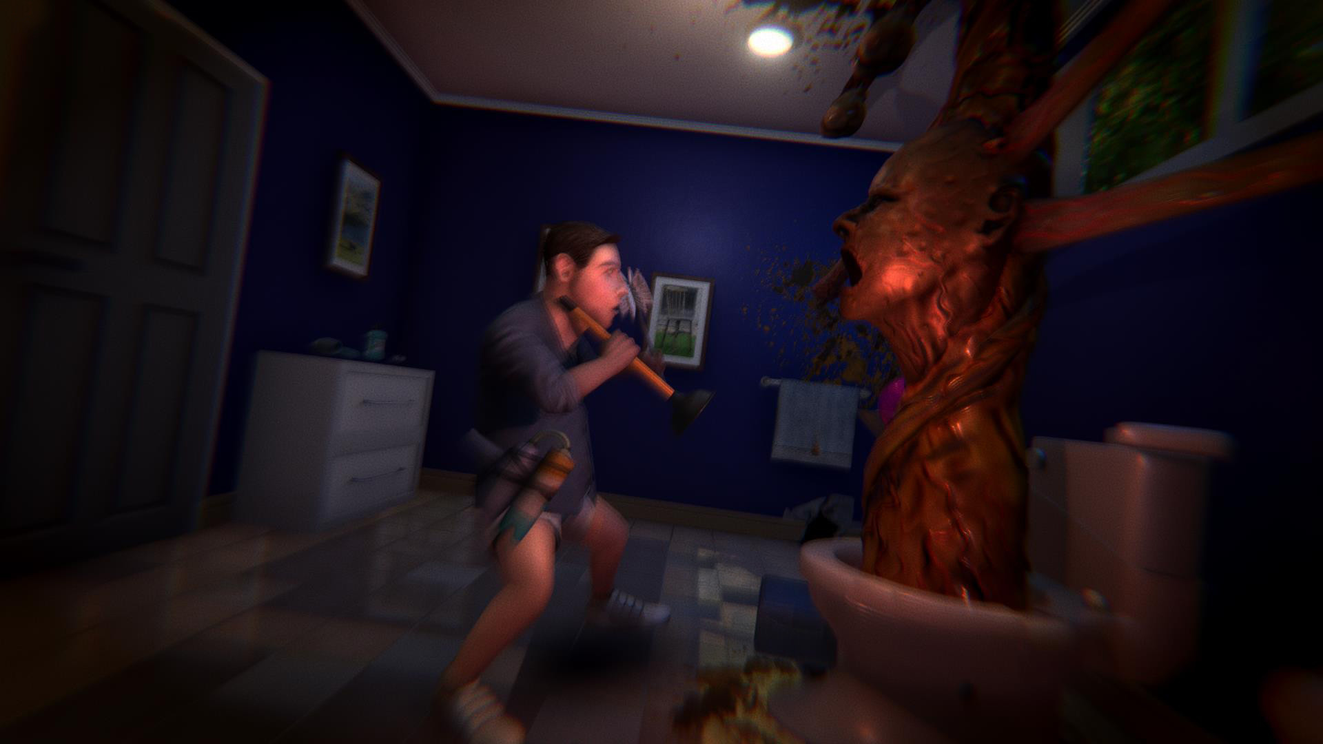 ATTACK OF THE EVIL POOP VR screenshot 3