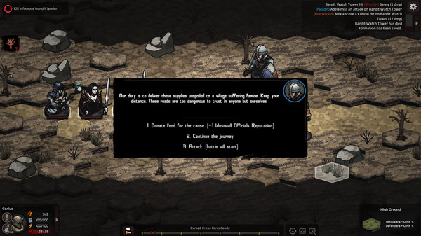 Screenshot z Paths & Danger