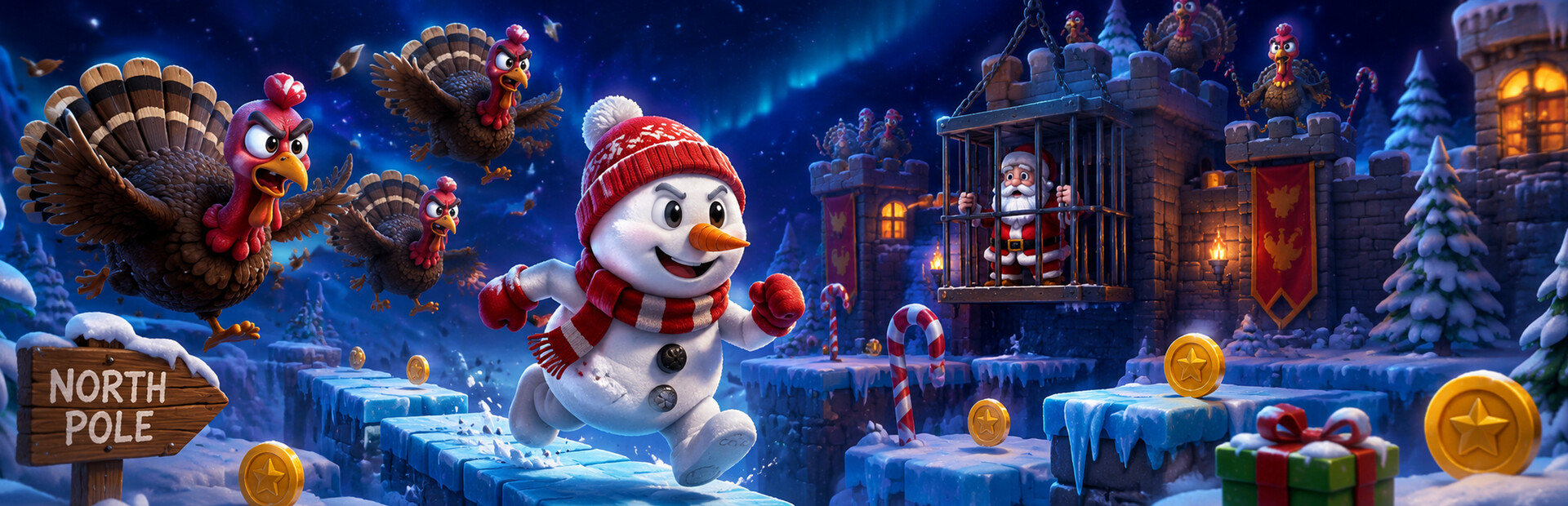 Snowman Saves Christmas