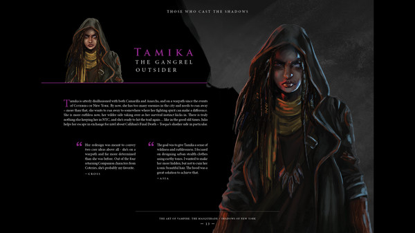 Vampire: The Masquerade - Shadows of New York Artbook