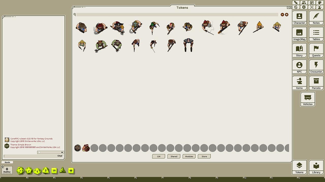 Fantasy Grounds - Boomsticks'n'Thunderguns!のスクリーンショット 1