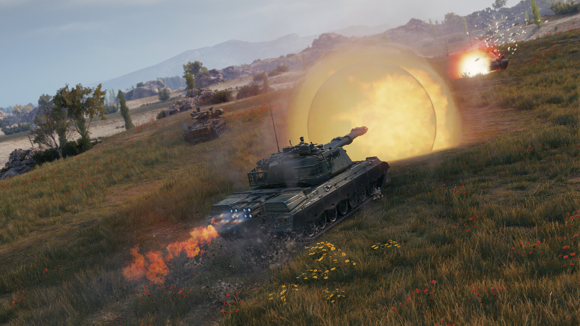 Screenshot of World of Tanks