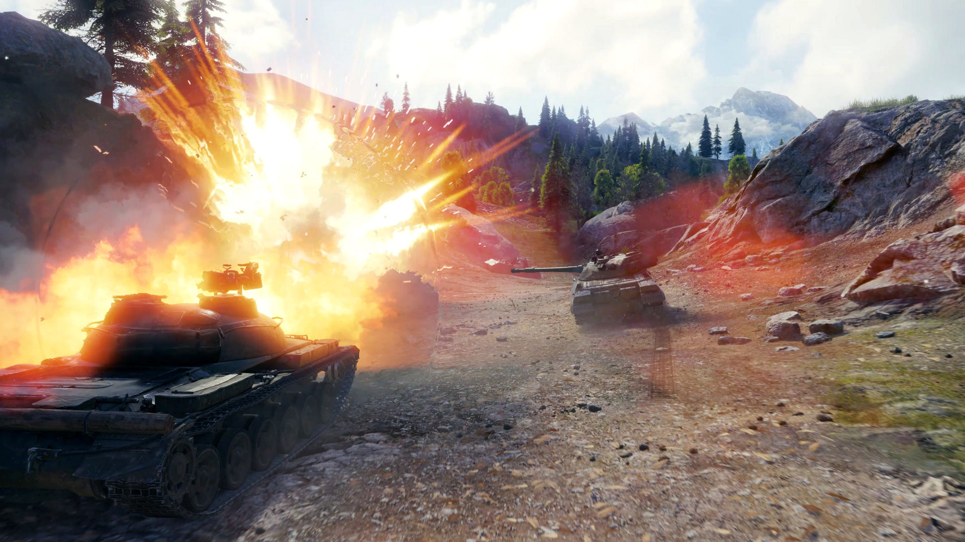 screenshot of World of Tanks 4