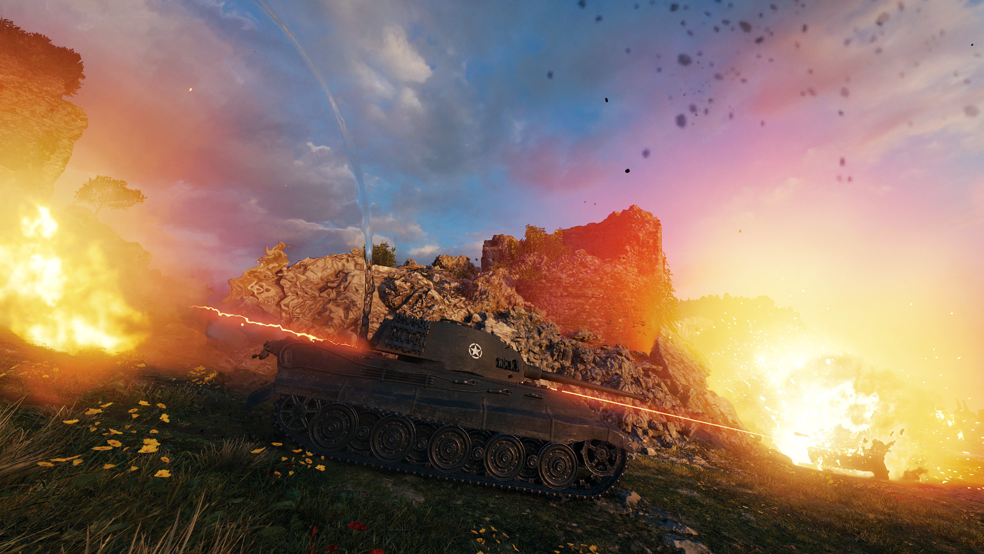 screenshot of World of Tanks 1