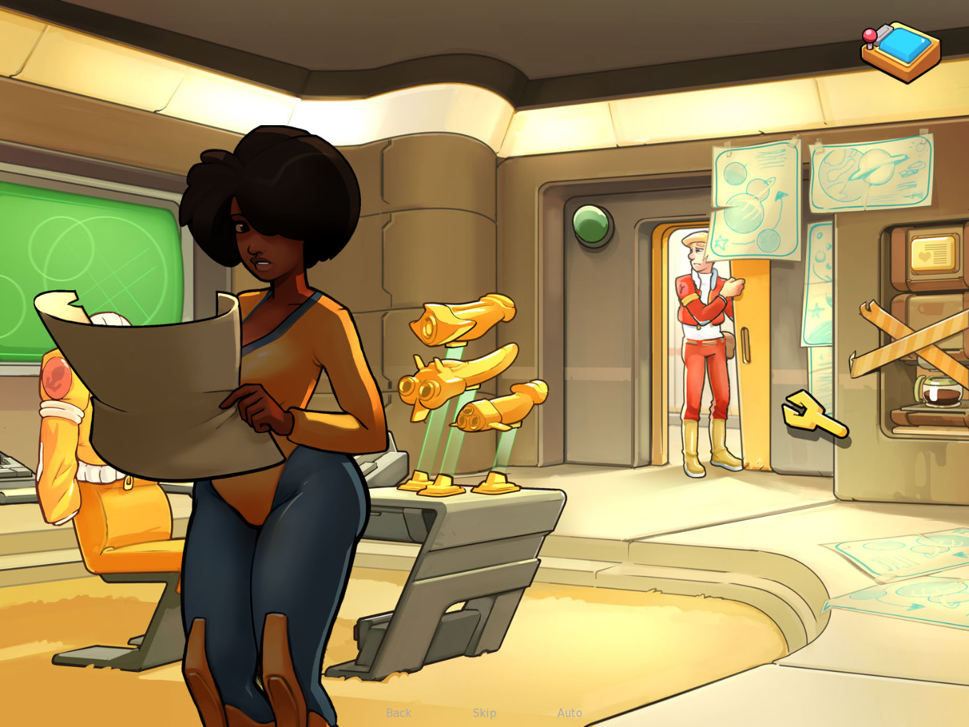 Space Rescue: Code Pink scene