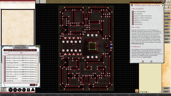 Fantasy Grounds - Pathfinder 2 RPG - Pathfinder Society Scenario #1-25: Grim Symphony