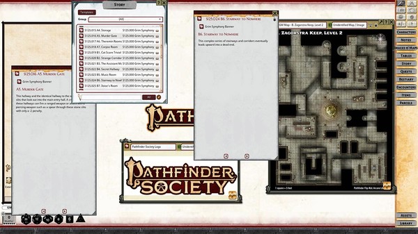 Fantasy Grounds - Pathfinder 2 RPG - Pathfinder Society Scenario #1-25: Grim Symphony