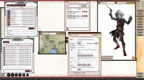 Fantasy Grounds - Pathfinder 2 RPG - Pathfinder Society Scenario #1-25: Grim Symphony