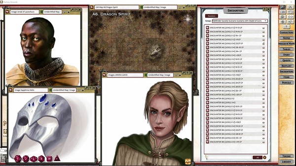 Fantasy Grounds - Pathfinder 2 RPG - Pathfinder Society Scenario #2-01: Citadel of Corruption