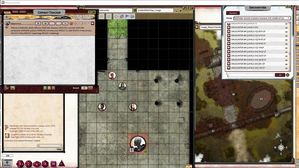 Fantasy Grounds - Pathfinder 2 RPG - Pathfinder Society Scenario #2-01: Citadel of Corruption