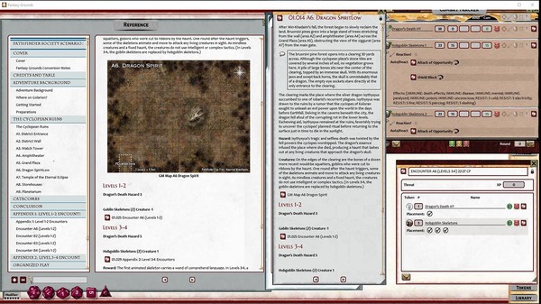 Fantasy Grounds - Pathfinder 2 RPG - Pathfinder Society Scenario #2-01: Citadel of Corruption