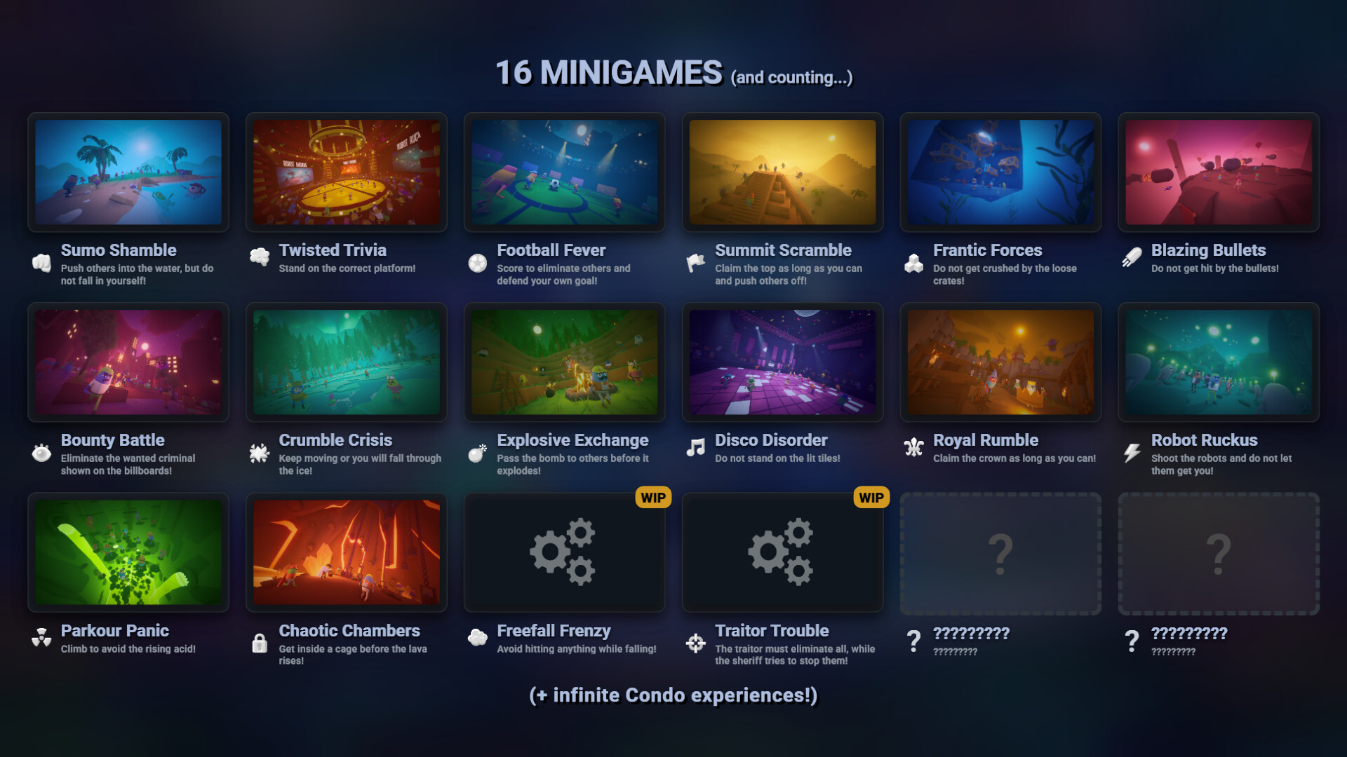 Minigame Madness screenshot #1