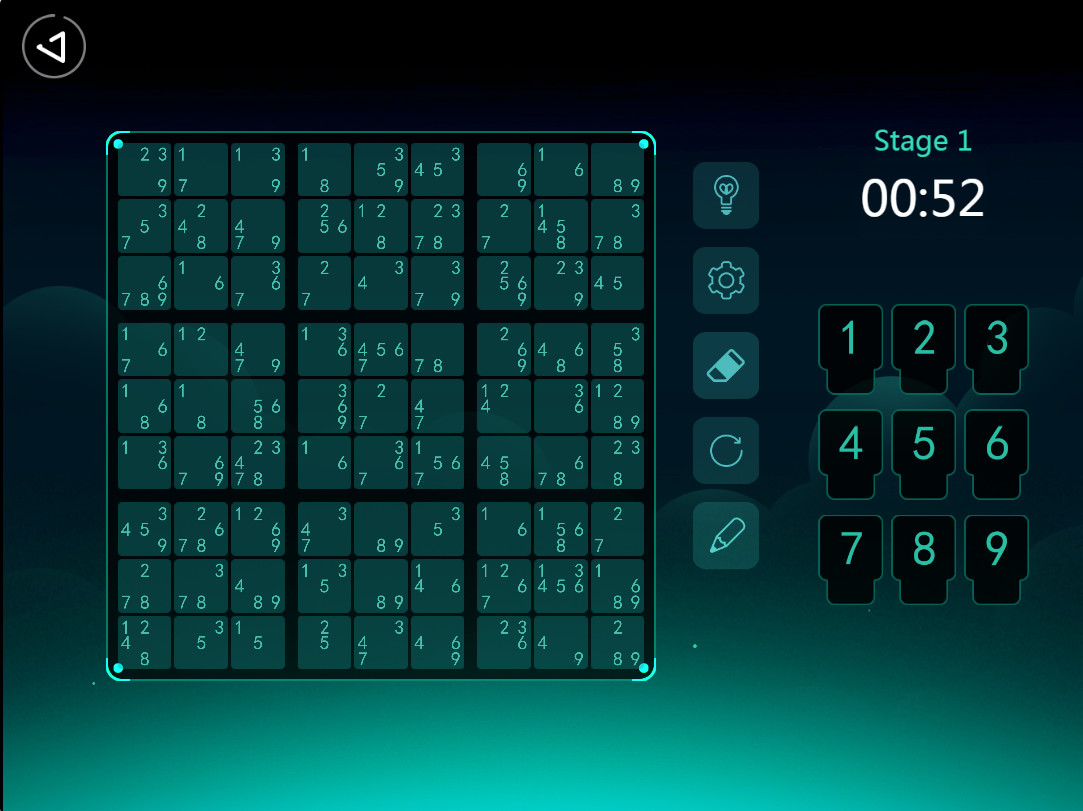 #4. Sudoku Starry Sky (Steam) 由: GuangZhou Hezhi Co.ltd