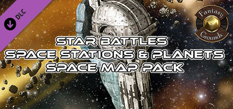 Fantasy Grounds - Star Battles: Space Stations and Planets Space Map Pack Header Image
