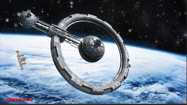 Fantasy Grounds - Star Battles: Space Stations and Planets Space Map Pack