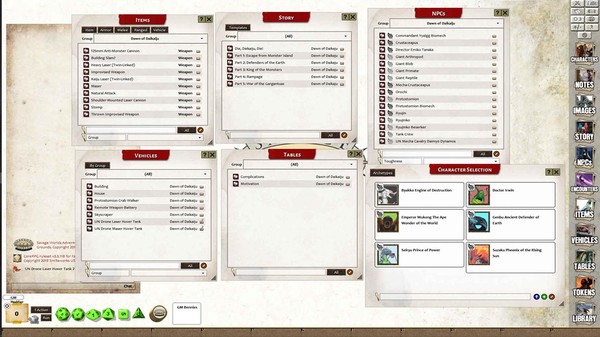 Fantasy Grounds - Dawn of the Daikaiju