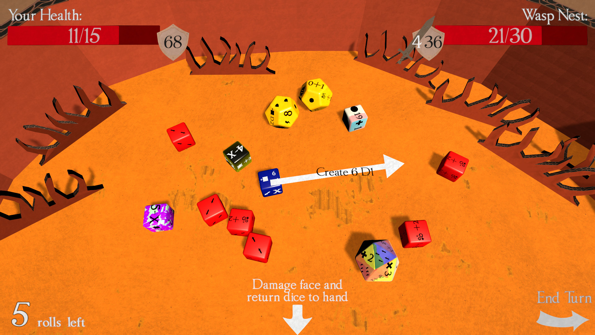 #3. Load Roll Die (Steam) 由: ToothPike Games