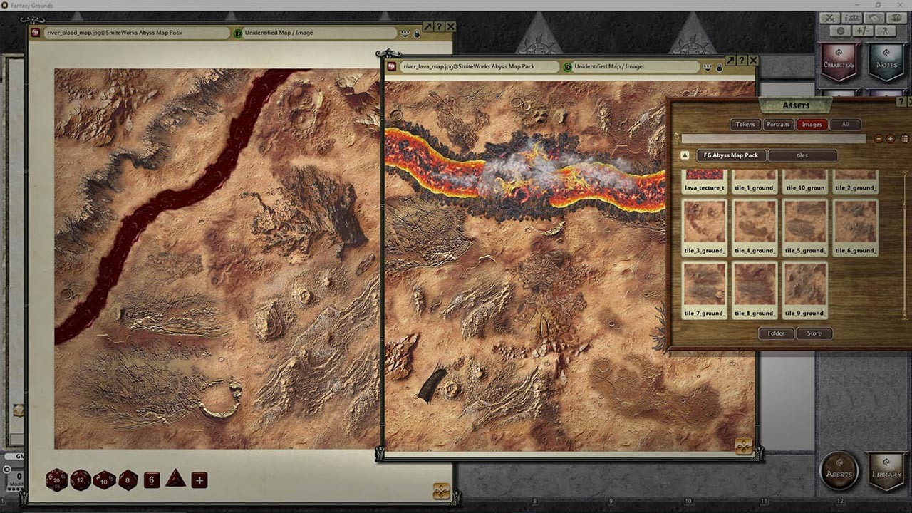 Fantasy Grounds - FG Abyss Map Packのスクリーンショット 1
