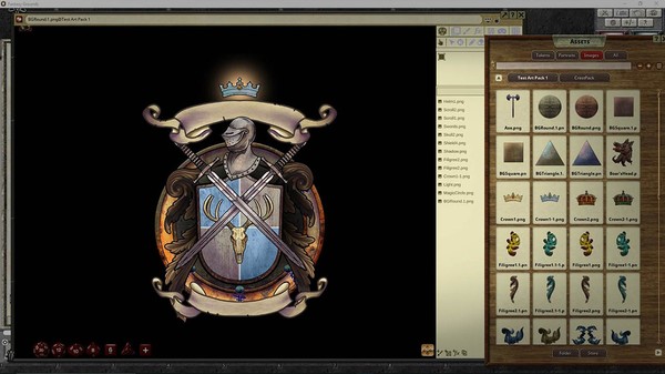 Fantasy Grounds - FG Crests Art Pack