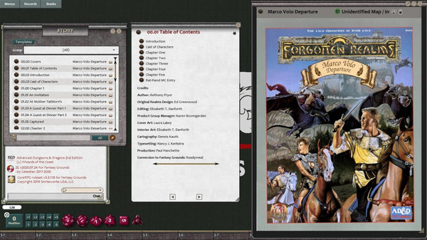 Fantasy Grounds - D&D Classics: Marco Volo: Departure (2E)