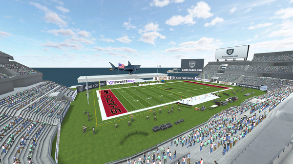 Screenshot z Axis Football 2020