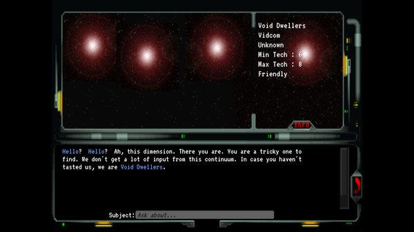 Screenshot z Ironseed 25th Anniversary Edition
