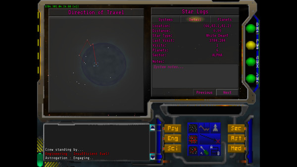 Screenshot z Ironseed 25th Anniversary Edition