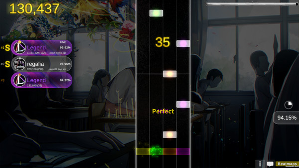 Скриншот 1 из игры Lynium: Play the Rhythm