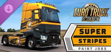 Euro Truck Simulator 2 - Super Stripes Paint Jobs Pack