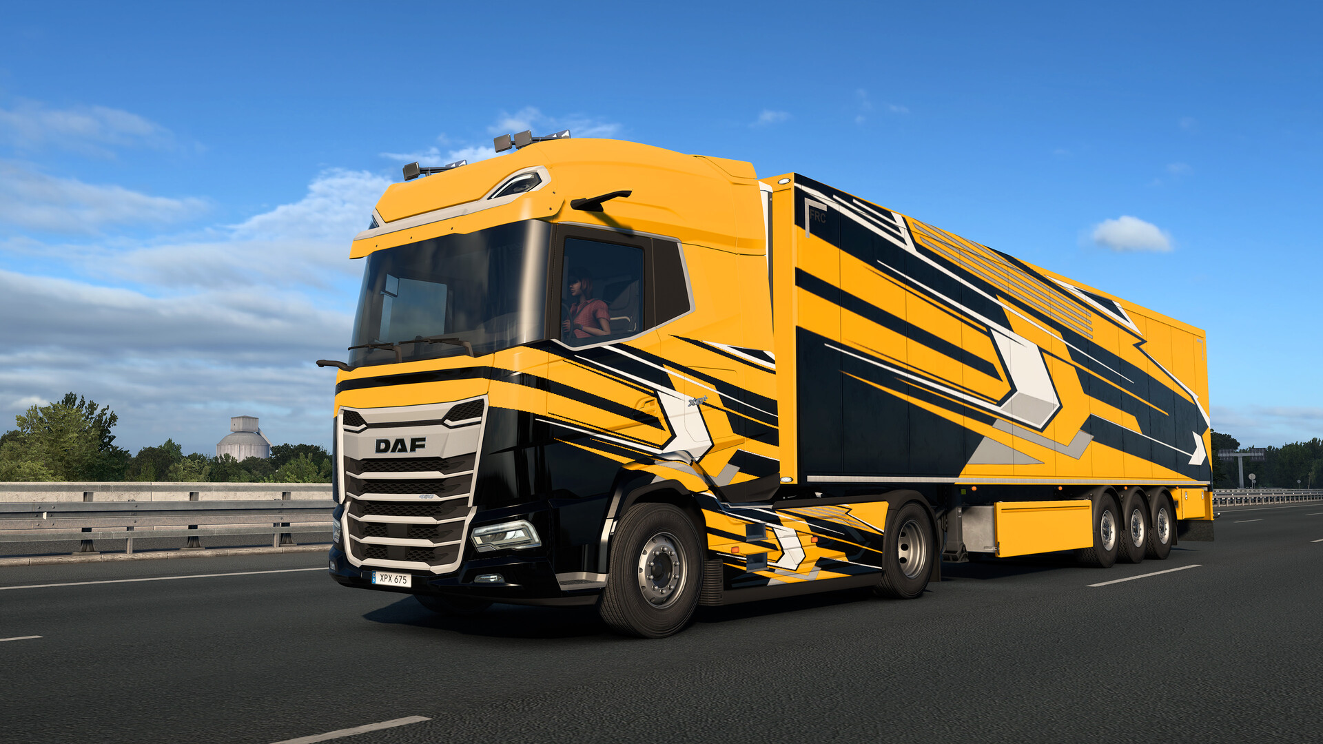 Euro Truck Simulator 2 - Super Stripes Paint Jobs Pack 스크린샷 4