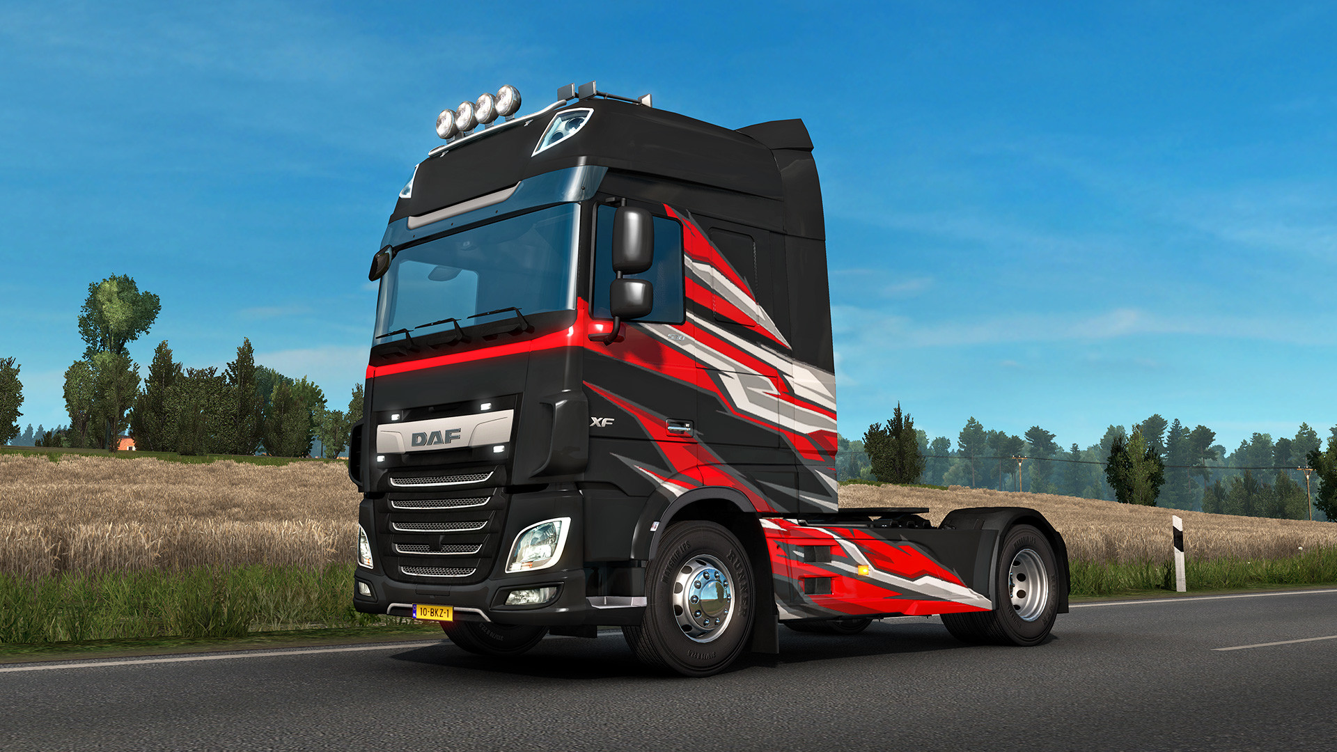 Euro Truck Simulator 2 - Super Stripes Paint Jobs Pack Featured Screenshot #1