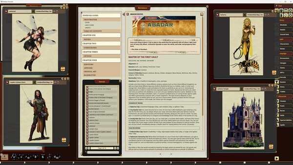 Fantasy Grounds - Pathfinder RPG - Campaign Setting: Inner Sea Gods