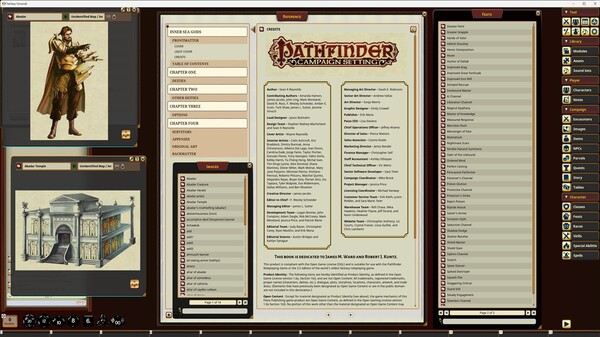 Fantasy Grounds - Pathfinder RPG - Campaign Setting: Inner Sea Gods