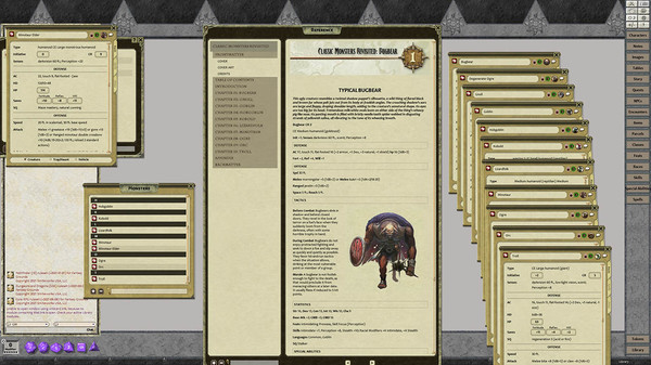Fantasy Grounds - Pathfinder RPG - Chronicles: Classic Monsters Revisited