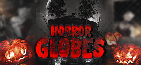 Horror Globes: Halloween nightmare banner