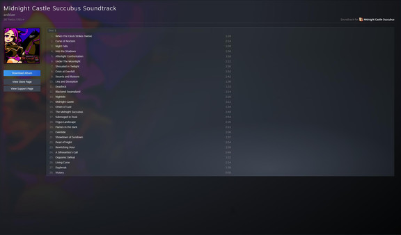 Midnight Castle Succubus Soundtrack