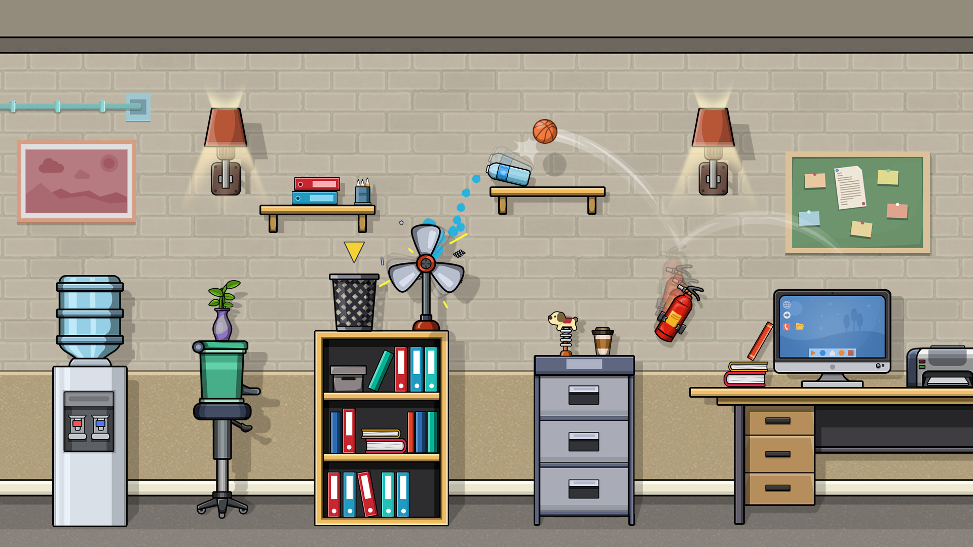 #2. Ball at Work: The Ultimate Speedrun Platformer! (Steam) Podle: Famous Dogg Studios